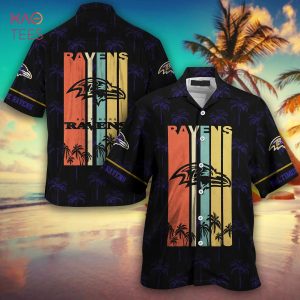 [TRENDING] Baltimore Ravens NFL Hawaiian Shirt, Retro Vintage Summer