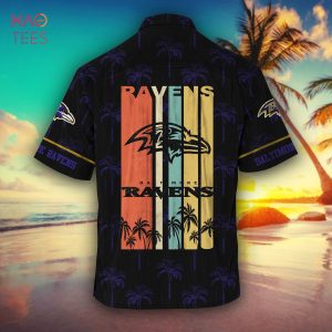 [TRENDING] Baltimore Ravens NFL Hawaiian Shirt, Retro Vintage Summer