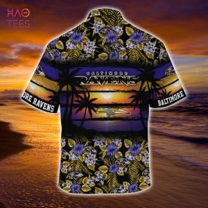 [TRENDING] Baltimore Ravens NFL-Summer Hawaiian Shirt, Floral Pattern For Sports Enthusiast This Year