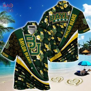[TRENDING] Baylor Bears  Summer Hawaiian Shirt, With Tropical Flower Pattern For Fans