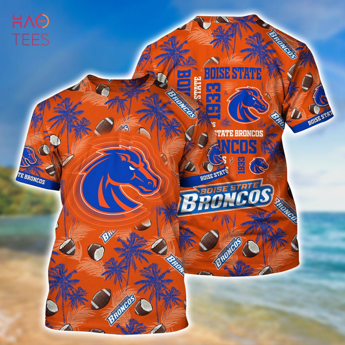 TRENDING] Boise State Broncos Personalized Hawaiian Shirt