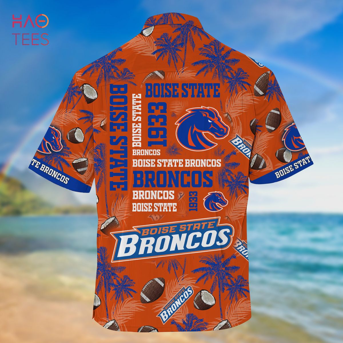 TRENDING] Boise State Broncos Personalized Hawaiian Shirt