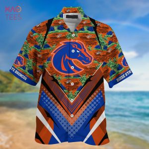 Denver Broncos Football Up Hawaiian Shirt & Short