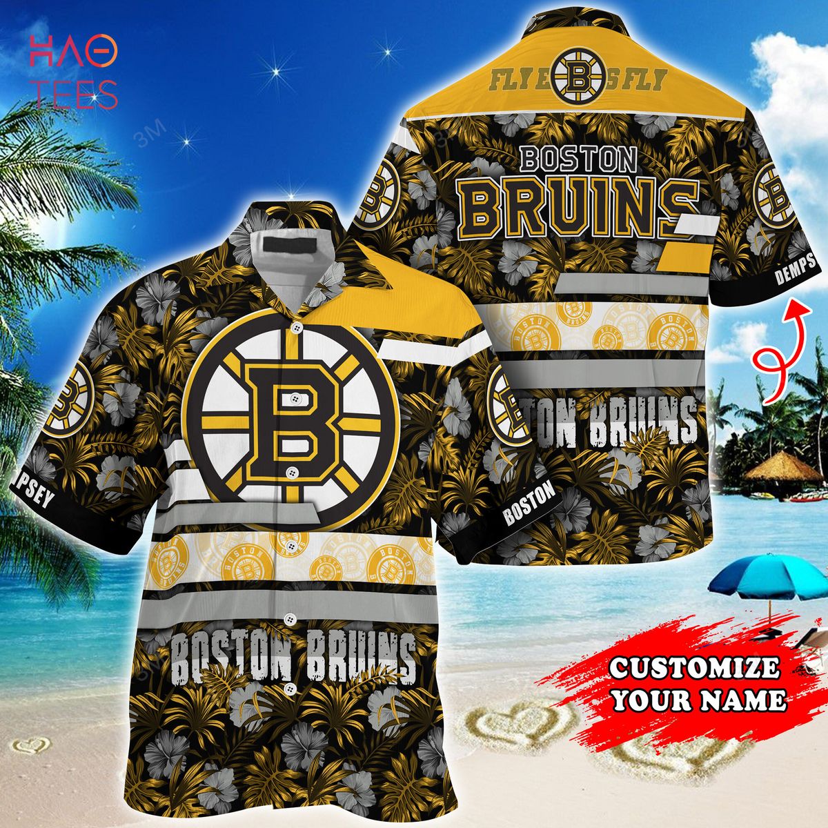 [TRENDING] Boston Bruins NHL-Super Hawaiian Shirt Summer