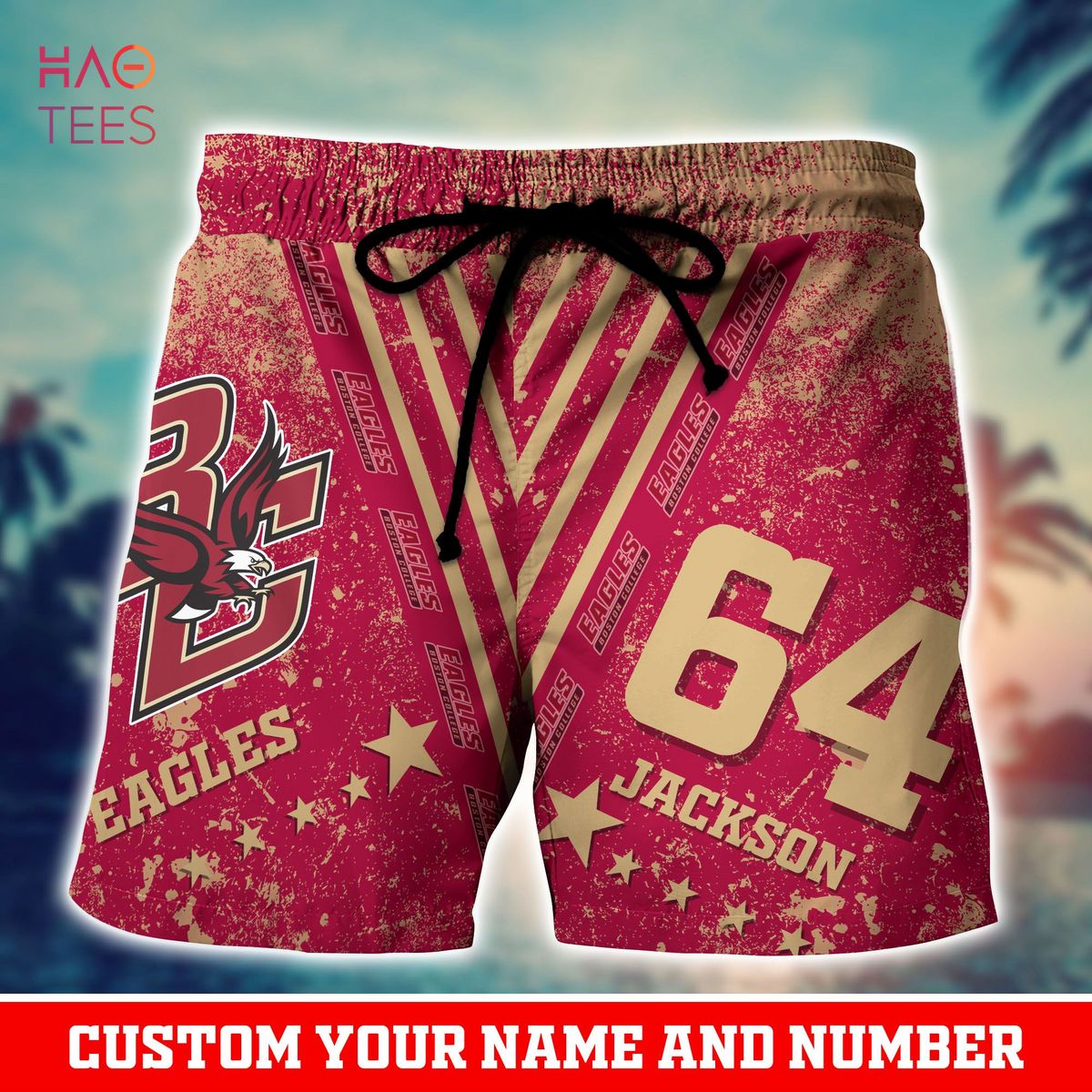 Custom Boston College Eagles Jersey Name and Number Football Style 2