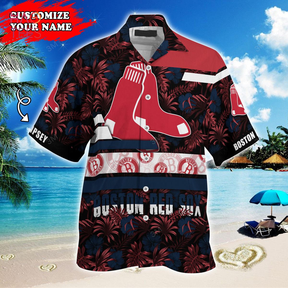 TRENDING] Boston Red Sox MLB-Personalized Hawaiian Shirt