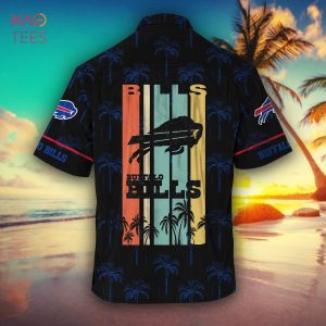 Buffalo Bills Retro AOP Summer Hawaiian Shirt And Short