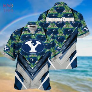 [TRENDING] BYU Cougars Summer Hawaiian Shirt And Shorts, For Sports Fans This Season