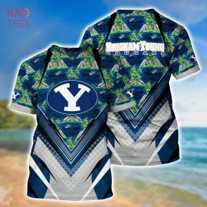 [TRENDING] BYU Cougars Summer Hawaiian Shirt And Shorts, For Sports Fans This Season