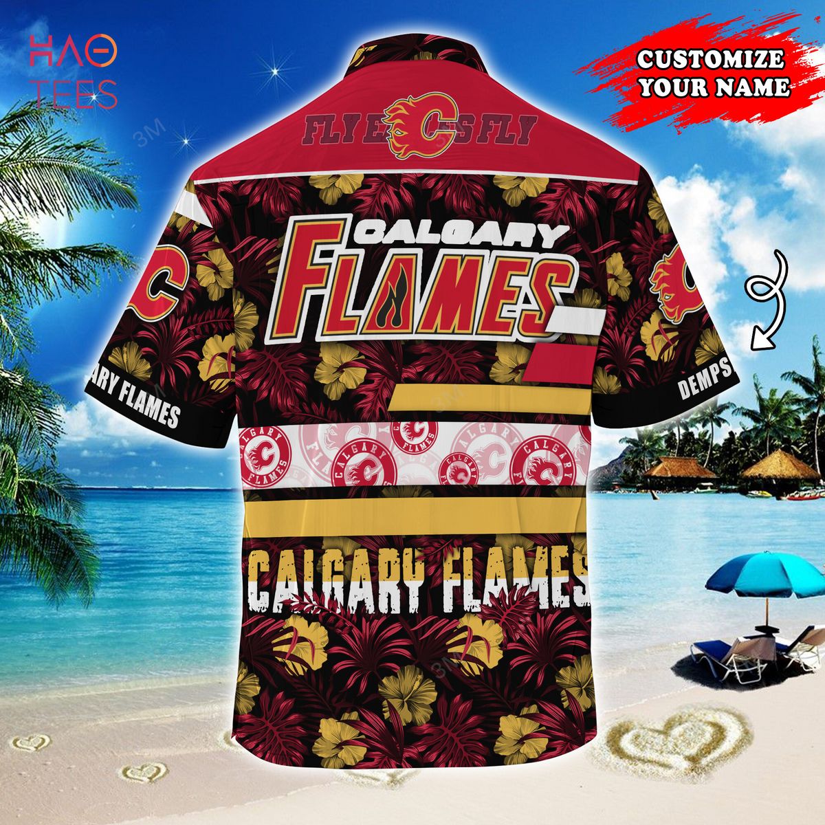 TRENDING] Calgary Flames NHL-Super Hawaiian Shirt Summer