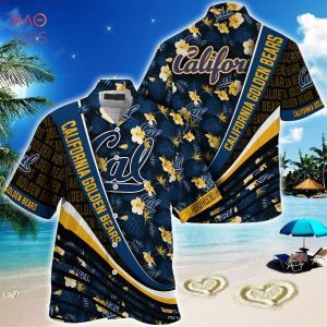 [TRENDING] California Golden Bears Summer Hawaiian Shirt, With Tropical Flower Pattern For Fans