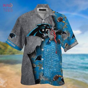 Carolina Panthers Island Hawaiian Shirt Short