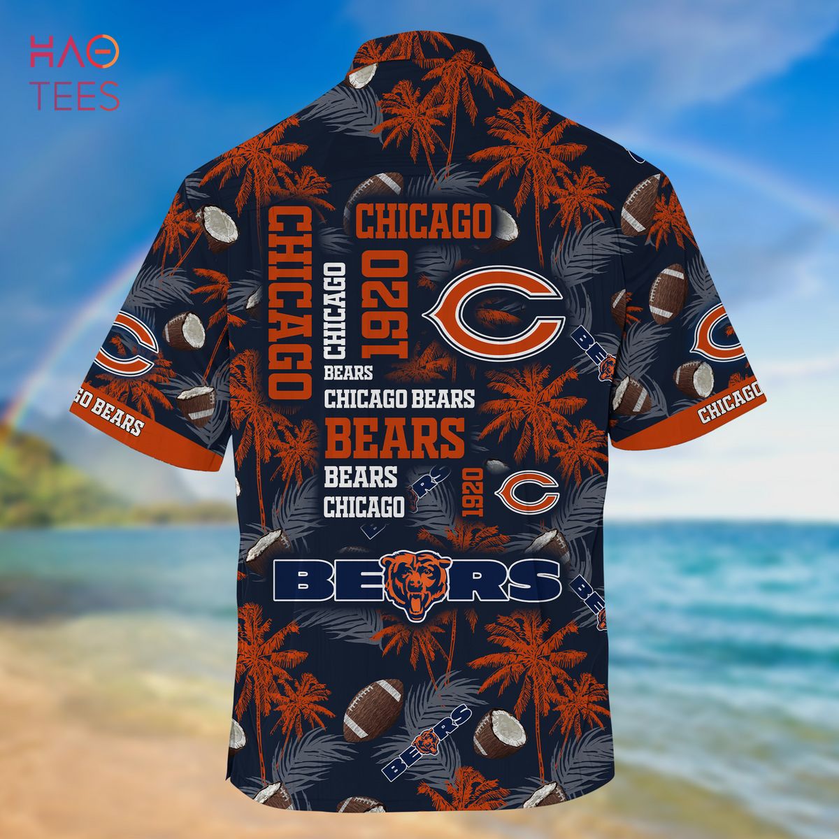 Chicago Bears NFL Hawaiian Shirt New Collection Trending Best Gift For Fan  - Limotees