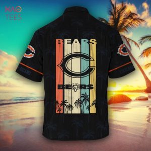 [TRENDING] Chicago Bears NFL Hawaiian Shirt, Retro Vintage Summer