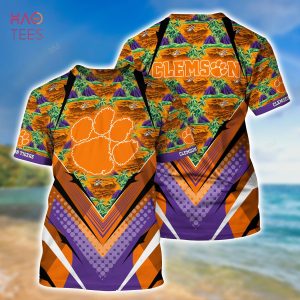 [TRENDING] Clemson Tigers Summer Hawaiian Shirt And Shorts, For Sports Fans This Season