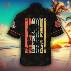 [TRENDING] Cleveland Browns NFL Hawaiian Shirt, Retro Vintage Summer