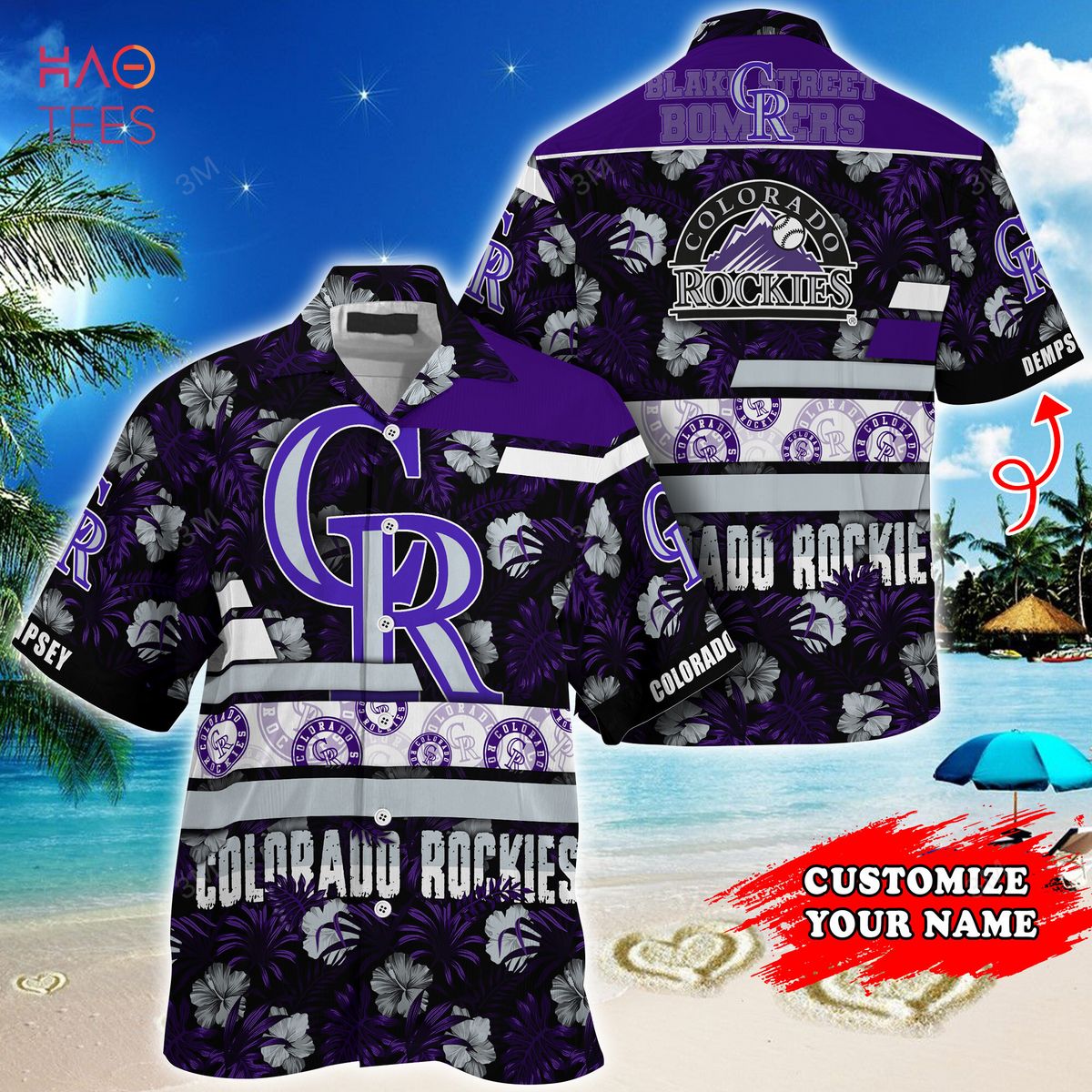 Colorado Rockies MLB Hawaiian Shirt Daylight Aloha Shirt - Trendy Aloha