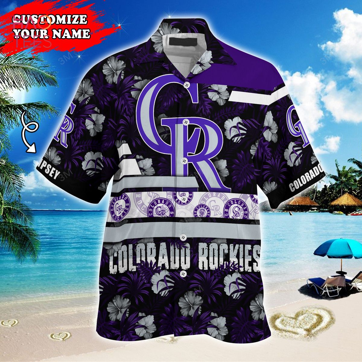 Colorado Rockies MLB Hawaiian Shirt For Men Women Gift For Fans