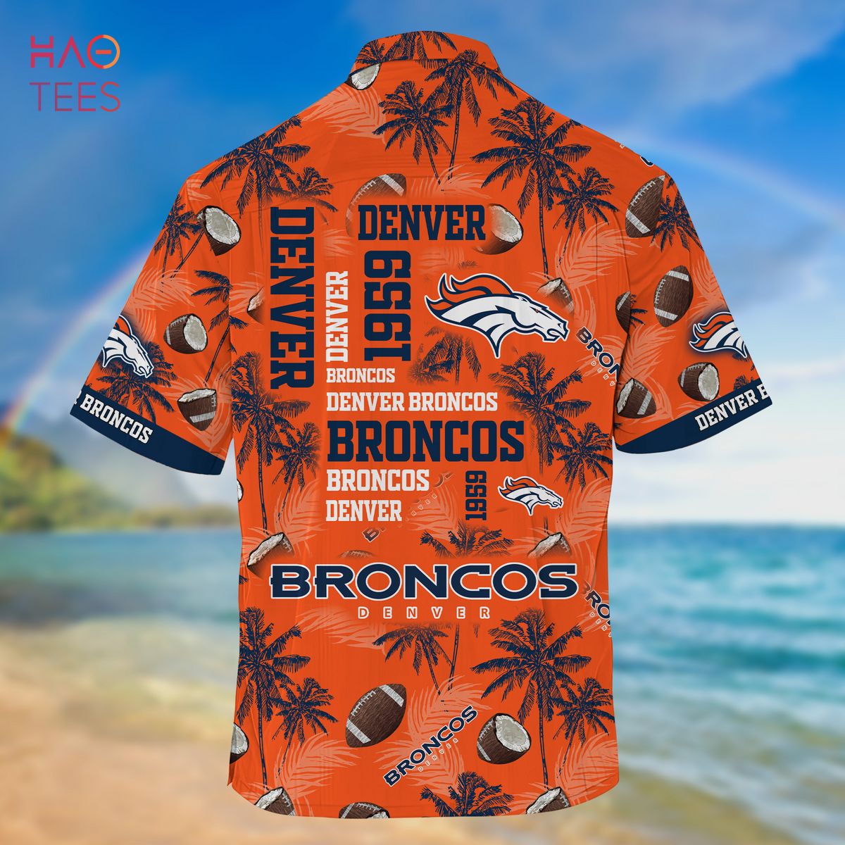 NFL Denver Broncos T-Shirt - Men's T-Shirts in Ocean