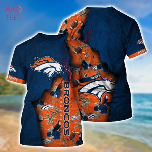 Denver Broncos NFL Flower Hawaiian Shirt Impressive Gift For Fans -  Freedomdesign