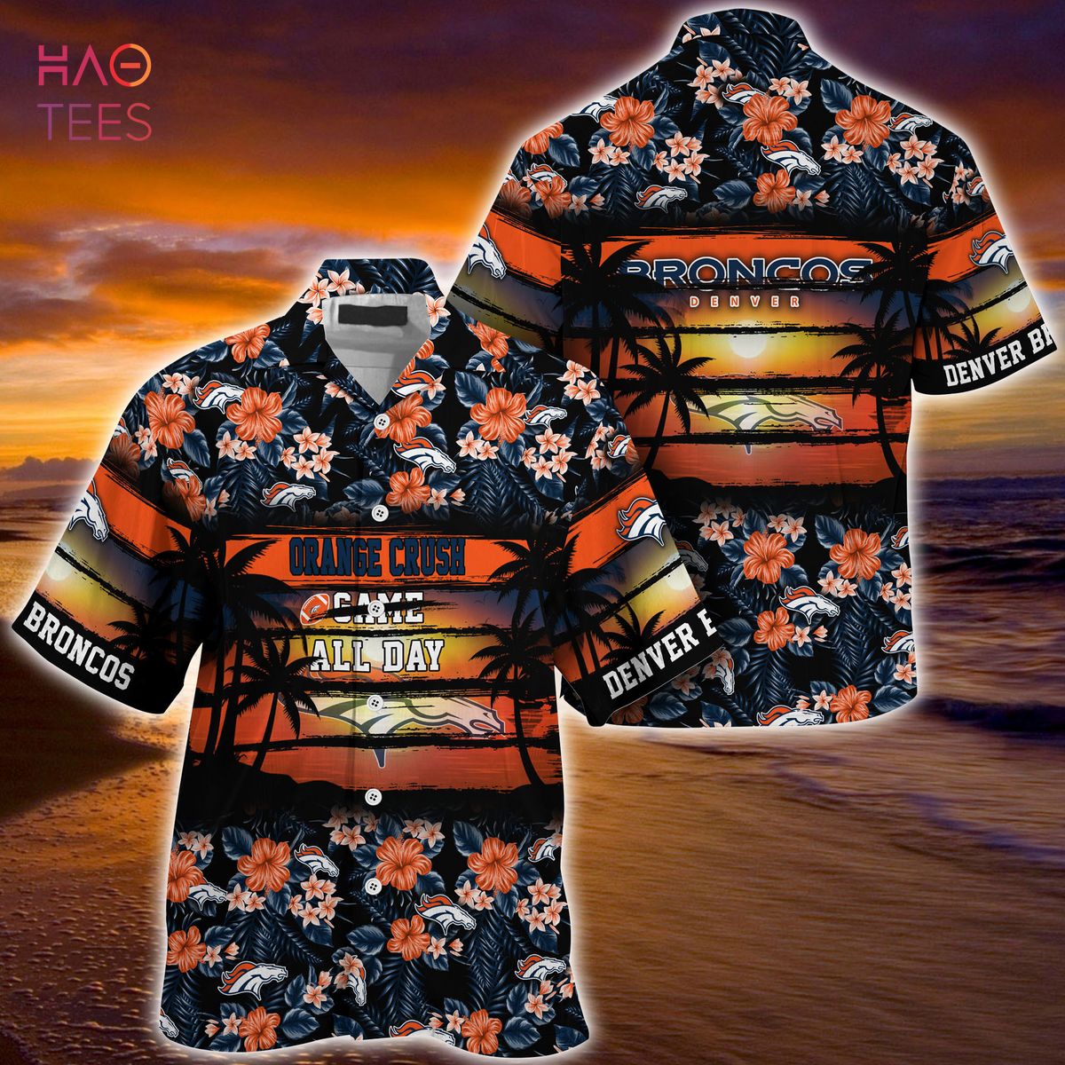 [TRENDING] Denver Broncos NFL-Summer Hawaiian Shirt, Floral Pattern For Sports Enthusiast This Year