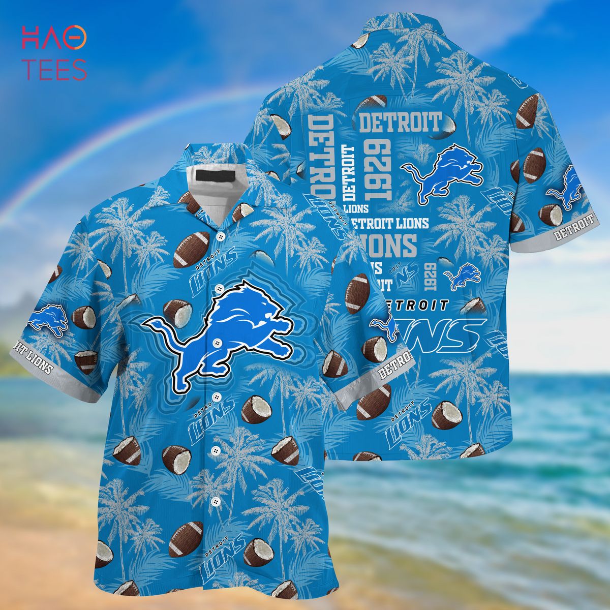 [TRENDING] Detroit Lions NFL Hawaiian Shirt, New Gift For Summer