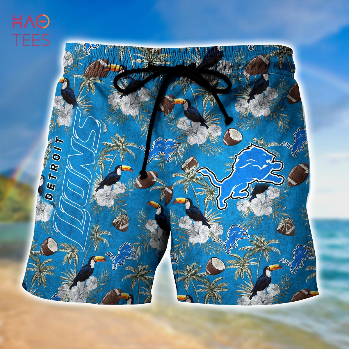 Detroit Lions NFL Custom Name Hawaiian Shirt For Men And Women Unique Gift  For Fans - Freedomdesign