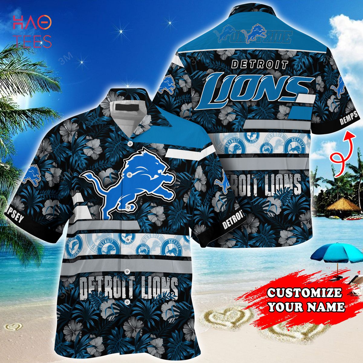 [TRENDING] Detroit Lions NFL-Super Hawaiian Shirt Summer
