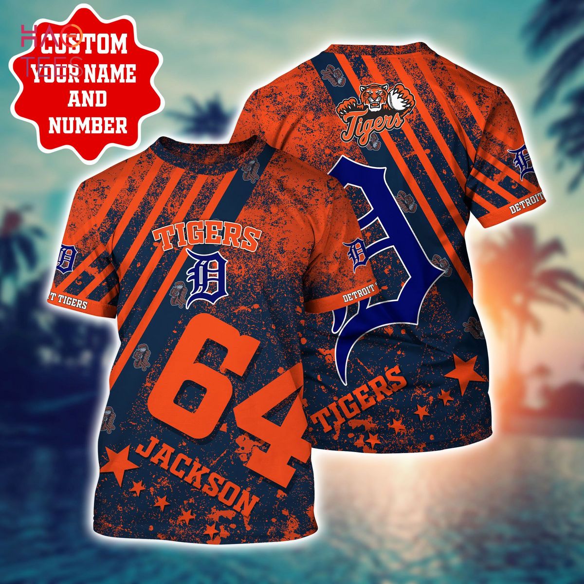 detroit tigers personalized jersey