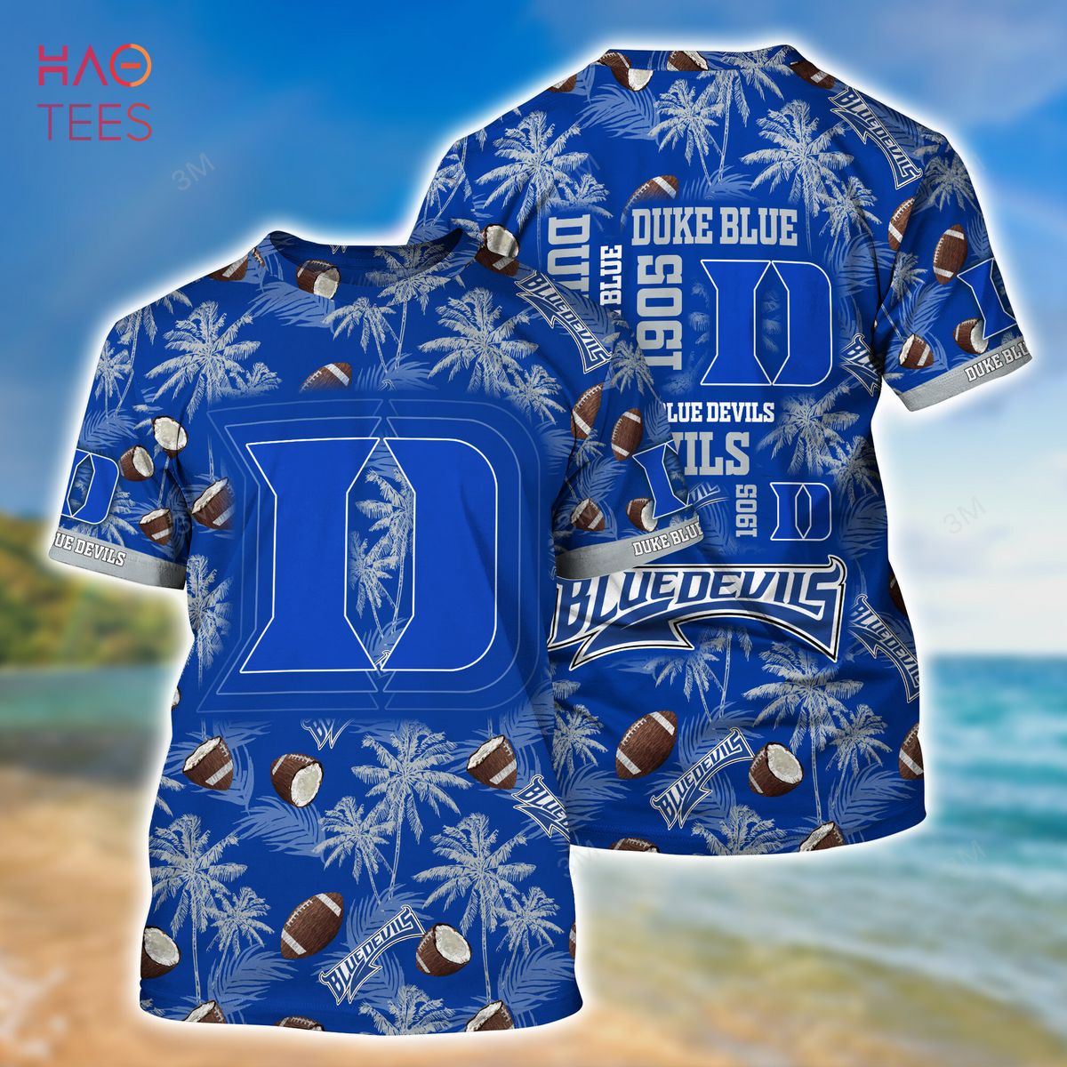 [TRENDING] Duke Blue Devils  Hawaiian Shirt, New Gift For Summer