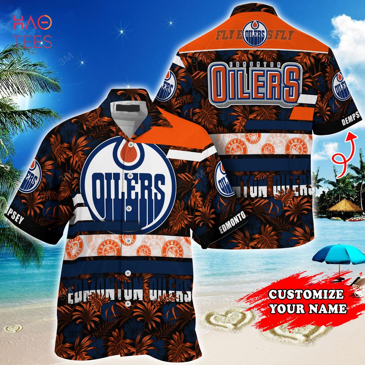 [TRENDING] Edmonton Oilers NHL-Super Hawaiian Shirt Summer