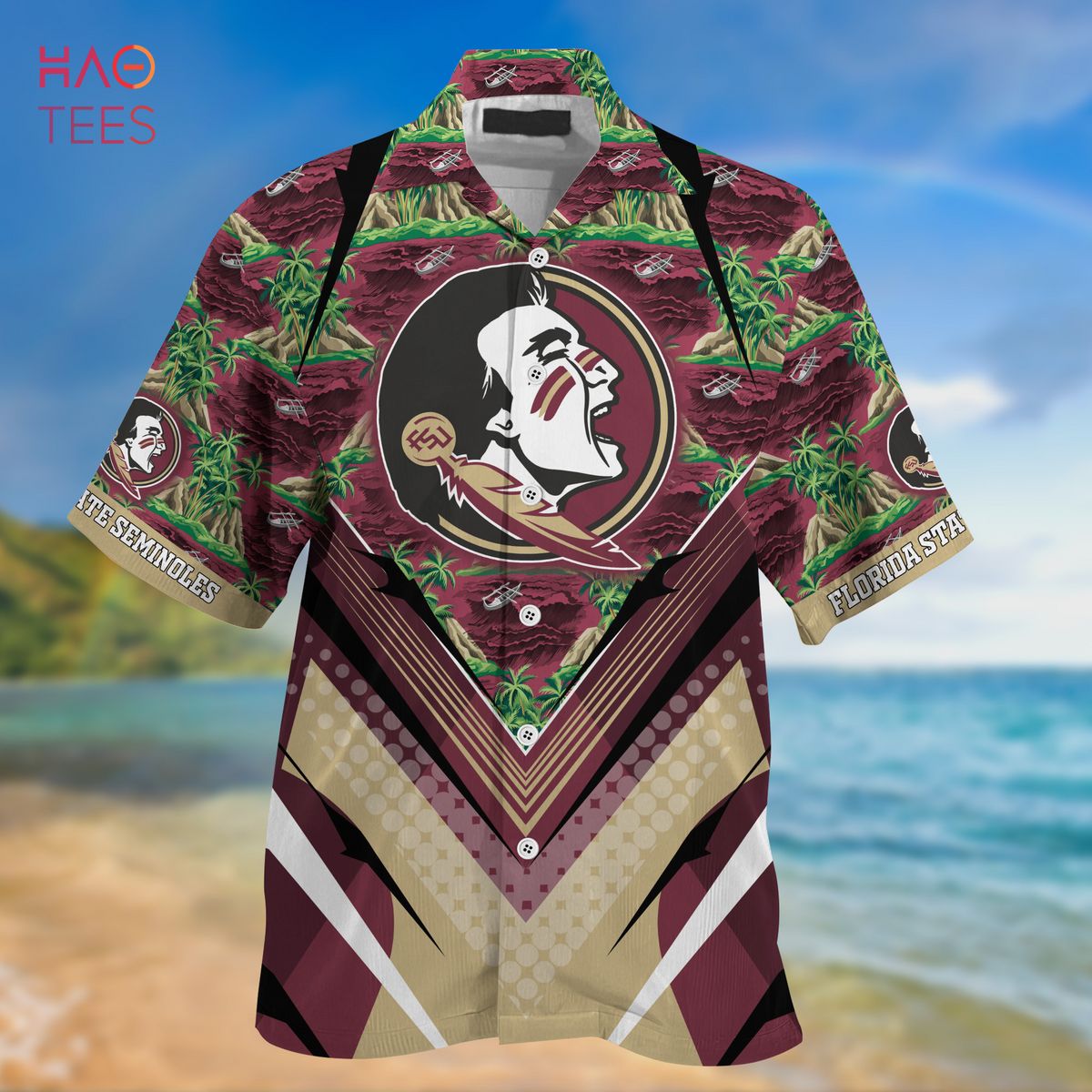 [TRENDING] Florida State Seminoles  Summer Hawaiian Shirt And Shorts, For Sports Fans This Season
