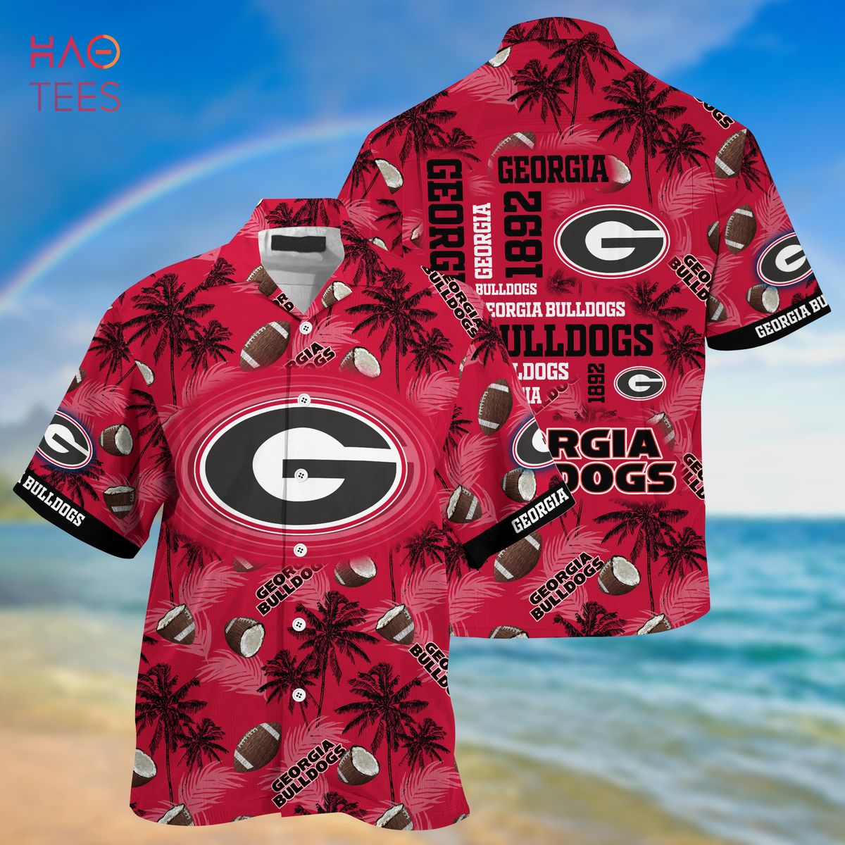 Georgia Bulldogs Trending Hawaiian Shirt Gift For Men Women