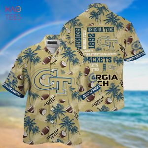 [TRENDING] Georgia Tech Yellow Jackets Hawaiian Shirt, New Gift For Summer