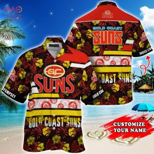 [TRENDING] Gold Coast Suns AFL-Custom Super Hawaiian Shirt Summer
