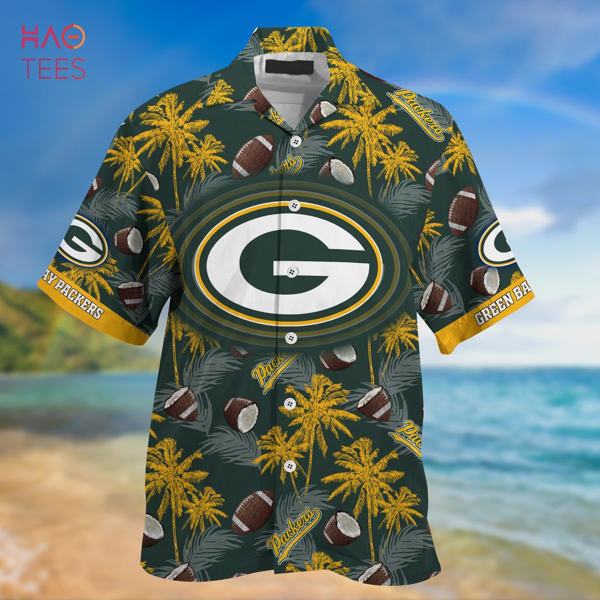 TRENDING] Green Bay Packers NFL Hawaiian Shirt, Retro Vintage Summer