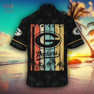 Green Bay Packers Print Graffiti Summer Hawaiian Shirt - Binteez