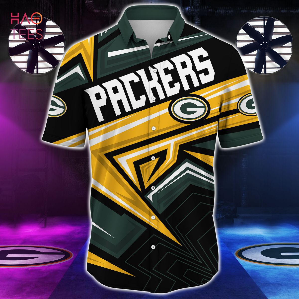 Green Bay Packers NFL Hawaiian Shirt Trending Beach Shirt For Awesome Fans  - Bring Your Ideas, Thoughts And Imaginations Into Reality Today