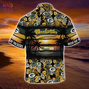 Green Bay Packers Cannabis All Over Printed Summer Hawaiian