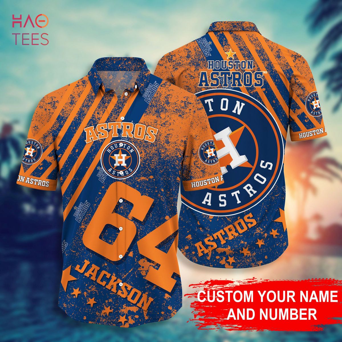 Houston Astros 2022 World Series Custom Name And Number Jersey - All S