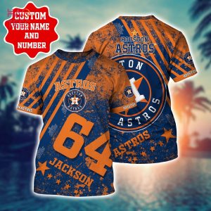Houston Astros MLB Hawaiian Shirt Brightnesstime Aloha Shirt