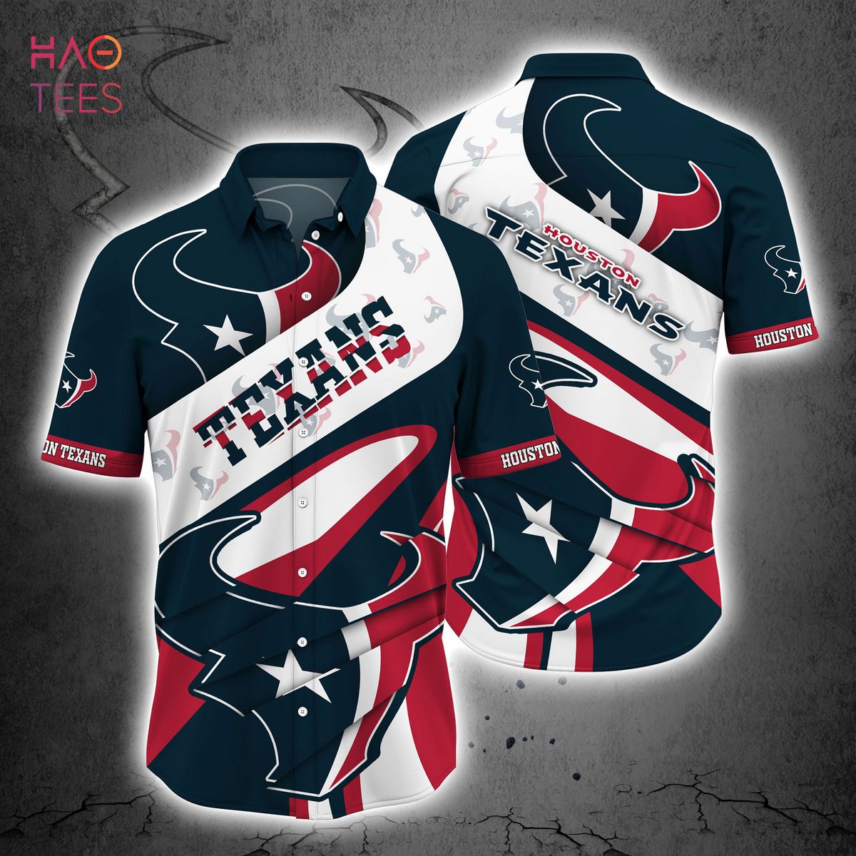 Houston Texans NFL Design 3 Beach Hawaiian Shirt Men And Women For