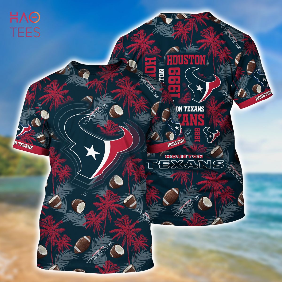 Houston Texans NFL Football Hawaiian Shirt And Short New Summer