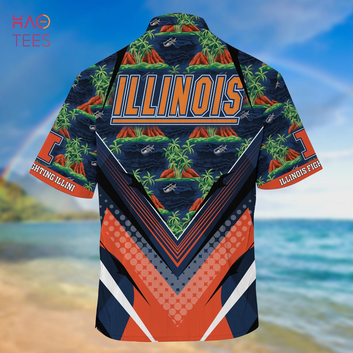Orange NCAA Illinois Fighting Illini Baseball Jersey Flaming Ball Gift For  Dad From Son