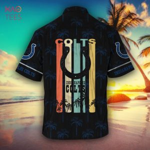 [TRENDING] Indianapolis Colts NFL Hawaiian Shirt, Retro Vintage Summer