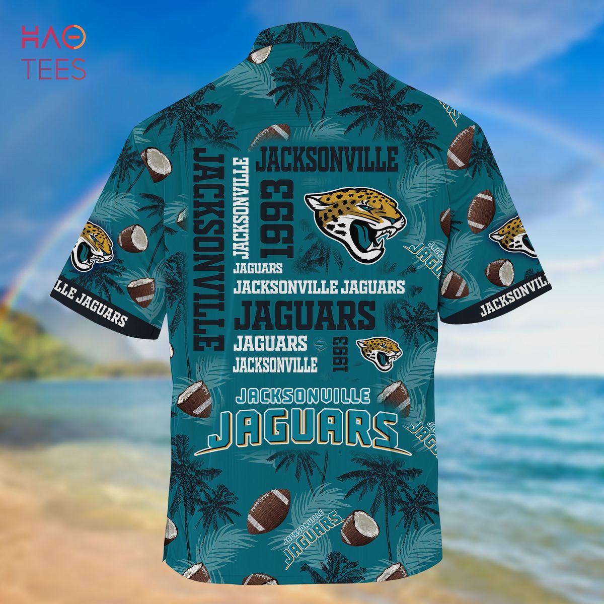 Summer Gift Nfl Jacksonville Jaguars Aloha 3D Hawaiian Shirt For men And  Women - YesItCustom