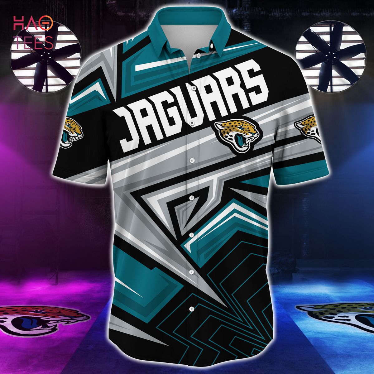 Jacksonville Jaguar Logo Funny Hawaiian Shirt, Summer Vacation