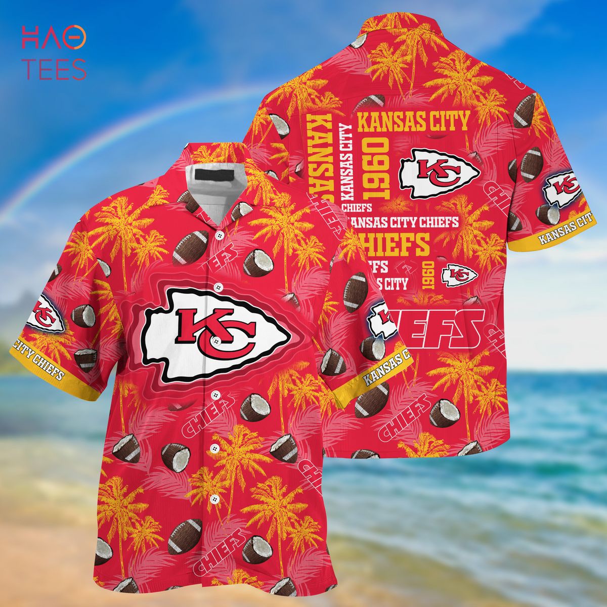 [TRENDING] Kansas City Chiefs NFL Hawaiian Shirt, New Gift For Summer