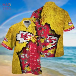 Nfl Hawaiian Shirt Kansas City Chiefs Shorts Star Custom Name Number-1