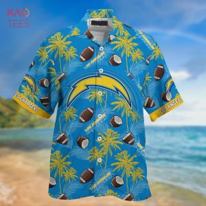 Personalized Los Angeles Chargers NFL Hawaiian Shirt, beach shorts